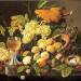 Still Life with Fruit, Bird's Nest and Wine Glass